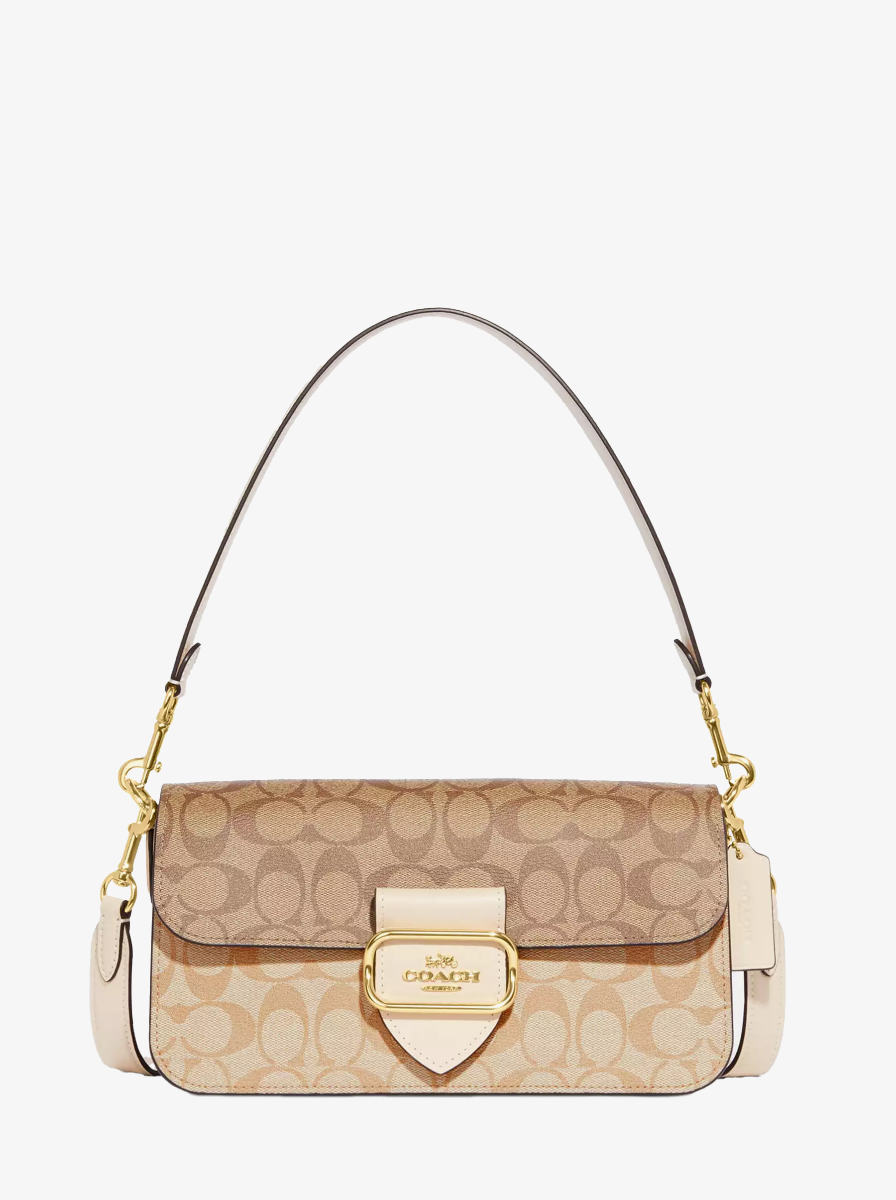 Сумка COACH Morgan Shoulder Bag CH506 In Blocked Signature Canvas Small