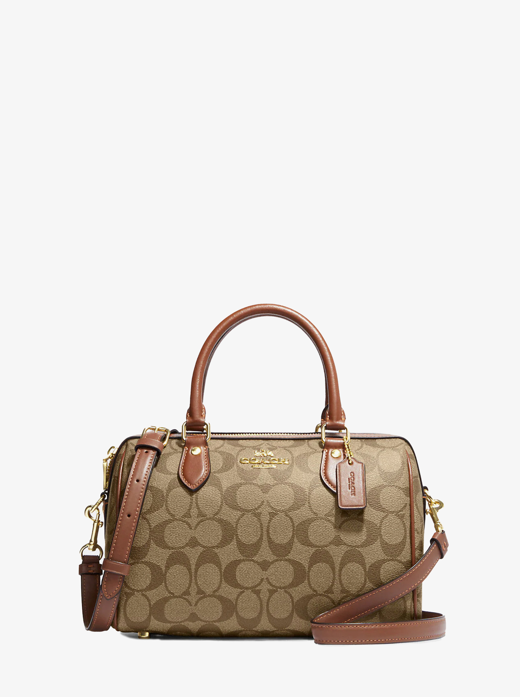 Сумка COACH Mini Rowan Crossbody C9947 In Signature Canvas Small